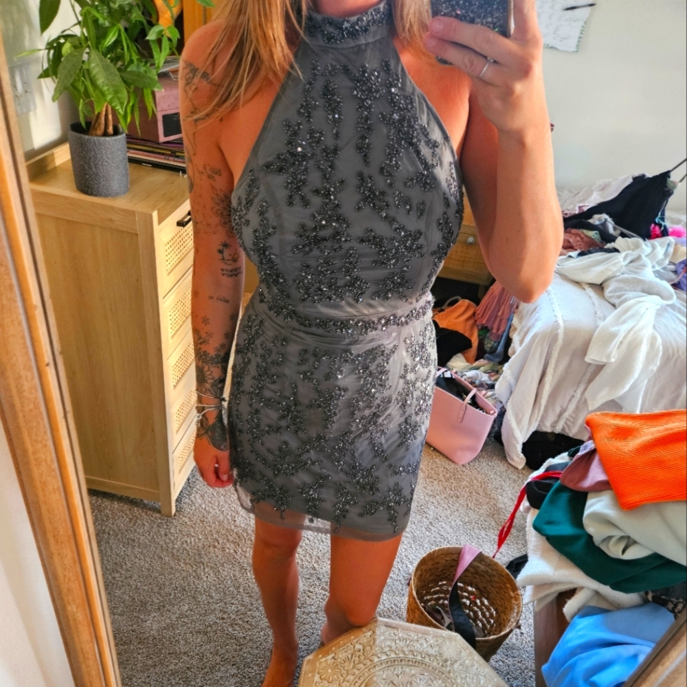 Beautiful unusual sparkling dress